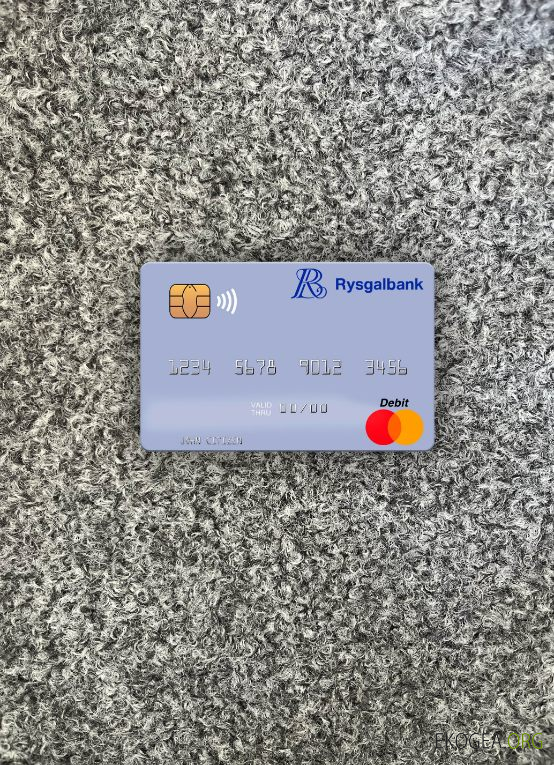 Turkménistan Rysgal JSCB mastercard photolook recto